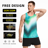 Camiseta Deportiva sin Mangas para Hombre, Ajuste Perfecto, Ultraligera, de Secado Rápido, para Maratón, Entrenamiento y Running