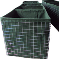 Vente chaude : Mur de protection anti-explosion en gabions soudés, type Bastion, avec treillis anti-explosion