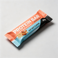Emballage barrière personnalisé de qualité alimentaire pour barres chocolatées, bonbons, biscuits, barres granola, barres protéinées, snacks énergétiques OEM