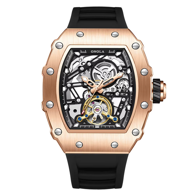 2025 ONOLA 3854 Brand New Luxury Sport Waterproof Wristwatches Men Automatic Mechanical Watch Watches Mens Fashion Watch Relogio
