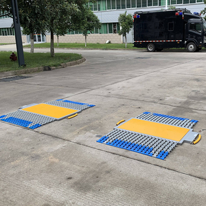 Xách tay 100ton trục quy mô LCD hiển thị xe tải có trọng lượng Pad OEM tùy chỉnh để bán - Product Image 4