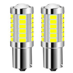 Ampoules stroboscopiques BAY15D BA15S 1156 1157 7440 3156 rouge ambre blanc <span class=keywords><strong>Flash</strong></span> 33smd 5630 Led ampoule couleur - Product Image 2