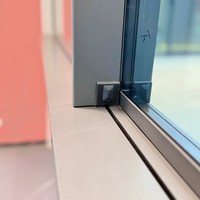 Ventanas de Aluminio de Alta Eficiencia 6060 T66, Ventanas Corredizas de Aluminio Duraderas y Modernas con Doble Vidrio