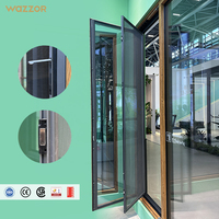 Wazzor Vente à Chaud Cadre Upvc Moderne pour Portes Fenêtres Profilé Extrusion Prix