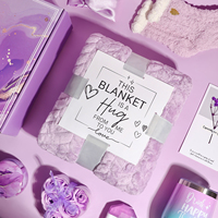 HBC Tendance Mode Classique pour Maman, Sœur, Épouse, Grand-mère, Petite amie : Coffret Spa Relaxant Violet pour Soins Personnels et Bien-être, Idéal pour la Guérison, la Fête des Mères et les Anniversaires