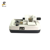 Máquina de biselado de lente automática, equipo de laboratorio con ranuradora de lente automática, máquina de biselado de lente automática
