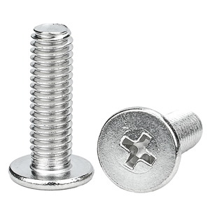 Vis métriques à tête fraisée hexagonale, filetage grossier, classe 10.9 et 12.9, en acier inoxydable, finition naturelle, pour assemblage d'équipements - Product Image 3