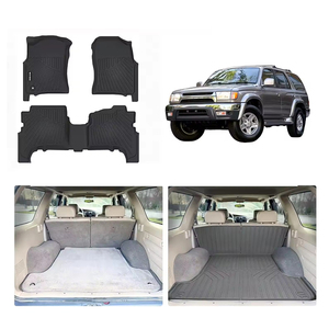 Alfombrillas Duraderas y Gruesas 3D Antideslizantes <span class=keywords><strong>de</strong></span> TPE Resistentes al Desgaste para Maletero, Respaldo Trasero y Piso <span class=keywords><strong>de</strong></span> Auto para <span class=keywords><strong>Toyota</strong></span> 4Runner - Product Image 1