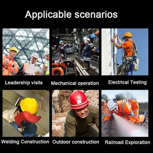 معدات حماية شخصية مخصصة بسعر الجملة-قبعات صلبة عاكسة للبناء - Product Image 5