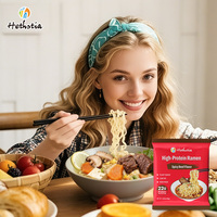 Low Fat High Protein Vegan Plant Based Ramen Series Non Fried Non GMO Spicy Beef Flavor Instant Noodle Bag