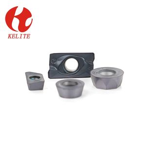 Inserto de fresado frontal de carburo de tungsteno indexable CNC OEM/ODM personalizado con revestimiento Altin para acero inoxidable - Product Image 5