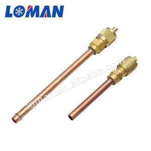 LOMAN new access valve ac parts air conditioner 1/4 refrigeration charging valve