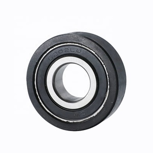 Rodamiento de Rueda de Soporte para Tambor de Secadora Serie GODc, GOD, CC, HNC, VHC, VOHC, Rodamiento Recubierto de Goma 6202 LU, 15*39.4*12.8mm - Product Image 1