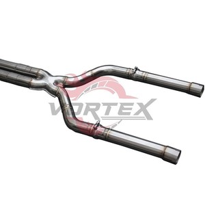 Système d'échappement Vortex SS304 Valvetronic pour BMW F90 M5 4.4T 2018-2024, silencieux de performance racing Catback, embouts quadruples noirs - Product Image 5