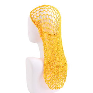 Bonnet de <span class=keywords><strong>nuit</strong></span> respirant long en crochet fait main <span class=keywords><strong>pour</strong></span> femmes, protection des <span class=keywords><strong>cheveux</strong></span>, coiffage, soin de <span class=keywords><strong>nuit</strong></span> - Product Image 5