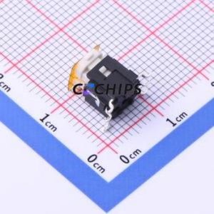 TM-002-M2-01 Tactile Switch SMD,6x6mm Switch Single Pole Single Throw Round Button 2.6N Vertical Mount - Product Image 2