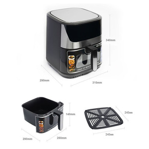 Friteuse à <span class=keywords><strong>air</strong></span> pour déshydrateur, four à convection, rôtir, déshydrater et cuire - Product Image 5