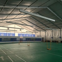 Tente de sport robuste et résistante aux intempéries, tente de salle de sport à montage rapide pour sites multisports
