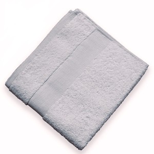 Toalla Facial SOLID LINE 60X110CM Blanca - Product Image 1