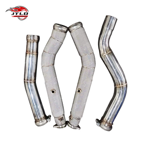 Tubos de <span class=keywords><strong>Escape</strong></span> con Protección Térmica JTLD SS304 para Mercedes-Benz GLE63 W166/C292 <span class=keywords><strong>AMG</strong></span> 5.5T, Tubo de Prueba de <span class=keywords><strong>Escape</strong></span> - Product Image 3