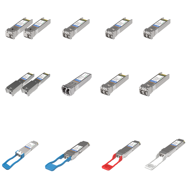 100G QSFP28 BIDI 25G SFP28 20km Single Mode QSFP 40G 40KM 80km 10KM 2KM 100Gb Simplex SFP 10G SFP+ QSFP-DD Transceiver Module