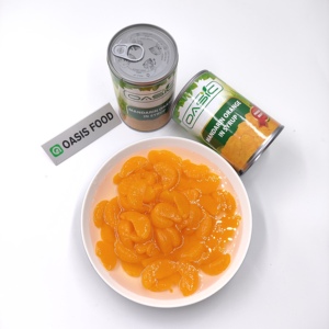 Mandarines en conserve en vrac, segments pelés, grandes boîtes de fruits pour boulangerie, restaurant, pâtisserie - Product Image 4