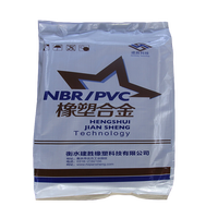 Pour matériaux de chaussures en caoutchouc et en plastique, mélanges NBR7030 NBR-PVC, prix d'usine en Chine