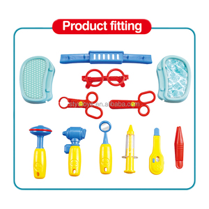 Bộ đồ chơi bác sĩ mô phỏng di động, vali giáo dục, trò chơi giả vờ cho trẻ em, kèm ống nghe và dụng cụ y tế - Product Image 5