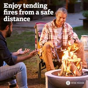 Feu de camp long en métal Offres Spéciales Cheminée à <span class=keywords><strong>bois</strong></span> d'extérieur Poker - Product Image 5