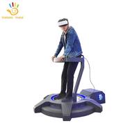 Sistema Eléctrico VR 9D Golden Hand para Interiores y Exteriores, Montaña Rusa Comercial de Metal, Equipo de Realidad Virtual con Plataforma de Pie