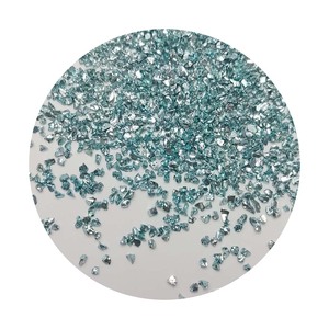 450g di trucioli di vetro frantumato 1-3mm di vetro irregolare metallizzato con pietra glitterata per l'arte della resina - Product Image 5