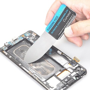 Stainless Steel Pry Bar T-0.1mm Curved Screen Disassembler For Mobile Phone Repair Tools - Product Image 1