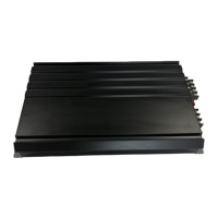 Audiowinner F40.4A Amplificador de Coche Profesional de 4 Canales 4x80W Clase AB con Procesador de Potencia Digital y Amplia Respuesta de Frecuencia