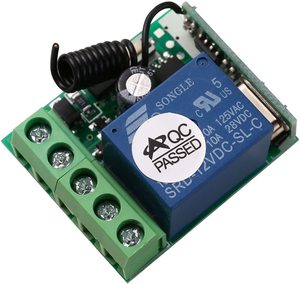 315/433Mhz 12V chuyển đổi từ xa một kênh điều khiển từ xa hệ thống cho ánh sáng/động cơ/cửa nhà để xe từ xa - Product Image 2