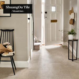 Carrelage en céramique émaillée de style moderne pour sol et mur, aspect antidérapant pour salon, salle de bain, carreaux en porcelaine <span class=keywords><strong>imitation</strong></span> brique - Product Image 5