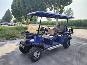 Véhicule tout-terrain à arbre <span class=keywords><strong>48V</strong></span> 4000W <span class=keywords><strong>Quad</strong></span> Bike Voiturette de golf électrique Batterie sans entretien au plomb 5-6 places Portée de 70 à 90km - Product Image 4