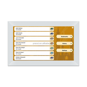 Nouvelle conception 2026, grande <span class=keywords><strong>horloge</strong></span> murale Hijri Azan, <span class=keywords><strong>horloge</strong></span> numérique islamique pour les prières musulmanes, alarme <span class=keywords><strong>Adhan</strong></span> avec lecteur Coran - Product Image 4