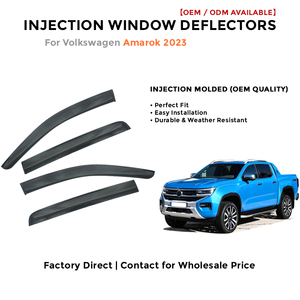 Déflecteurs de fenêtre latérale pare-pluie pour Toyota Cruiser 2019-2020 accessoires auto - Product Image 2
