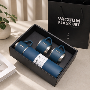 500ml Double-Wall Thermal <b>Mug</b> Gift Set 304 Stainless Steel Tumbler Eco-Friendly 12-24 Hours Insulation Business Gifts 2 Extra - Product Image 2