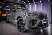 Difusor Delantero de Fibra de Carbono Estilo LD para BMW X6 G06, Kit de Carrocería con Labio Inferior