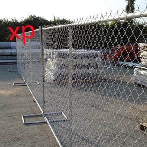 Nhúng nóng mạ kẽm Di động Tổ chức sự kiện hàng rào Bảng điều khiển Chuỗi liên kết tạm thời hàng rào kiểm soát đám đông hàng rào xây dựng tạm thời - Product Image 6