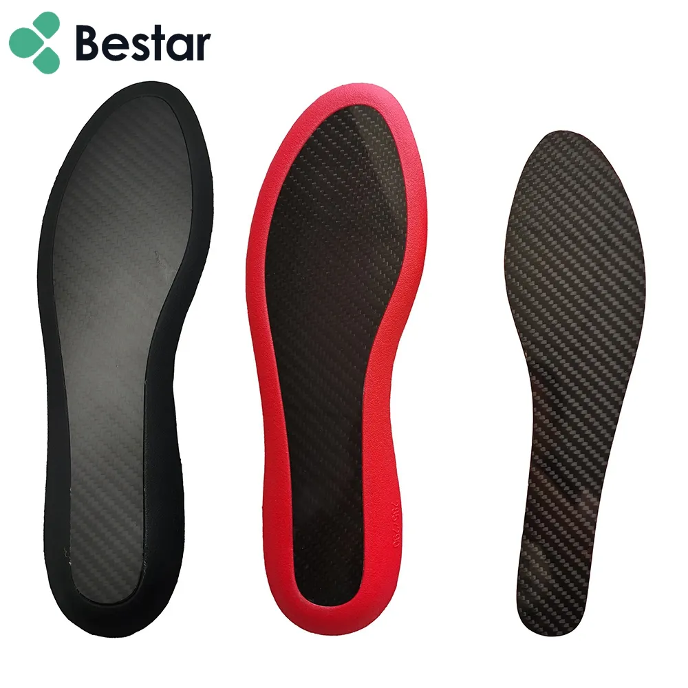 Carbon Fiber Insole Unisex Sport Shoe Carbon Fiber Performance Thin Insoles