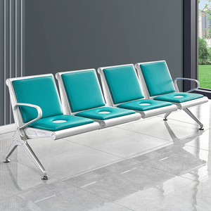 Silla de espera para hospital Tsuneyuki S203, fila de sillas con pasamanos para uso de pacientes en clínicas - Product Image 2