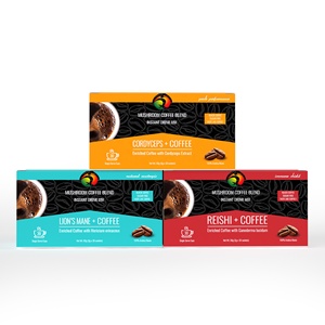 Café <span class=keywords><strong>Ganoderma</strong></span> de grado alimenticio Qinshantang, hongo Reishi saludable, café instantáneo negro <span class=keywords><strong>en</strong></span> botella - Product Image 1