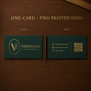 Cartes de visite personnalisées haut de gamme en feuille métallisée, papier texturé teinté foncé pour les entreprises d'investissement et les collectivités créatives - Product Image 2
