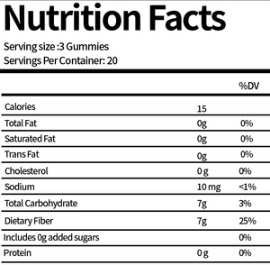 OEM 프라이빗 라벨 프리바이오틱 섬유 젤리 성인용 무설탕 펙틴 기반 보충제 소화기능 임산부용 - Product Image 2