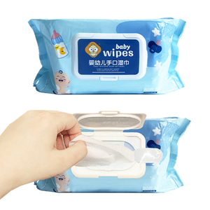 Super Offre Écologique : Lot de 15 Paquets de Lingettes Humides Épaissies pour Bébé, Nettoyage <span class=keywords><strong>Mains</strong></span> et Visage, 80 Lingettes par Carton, Vente en Gros - Product Image 2