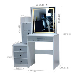 Ningbo Hongzi <b>Makeup</b> <b>Vanity</b> 83.8cm Lighted Mirror Commercial Use - Product Image 1