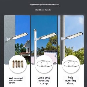 Lampadaires LED en aluminium pour éclairage routier extérieur transfrontalier, IP65, pour réseaux urbains et nouveaux terrains ruraux - Product Image 3
