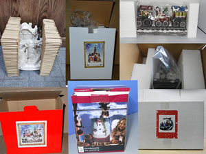 Crèches en résine d'usine avec éclairage, décorations de maison de Noël, scènes de Noël, ornements de Noël, cadeaux, berceau de Jésus, Sainte-Cène JLX24067, crèche en résine - Product Image 4